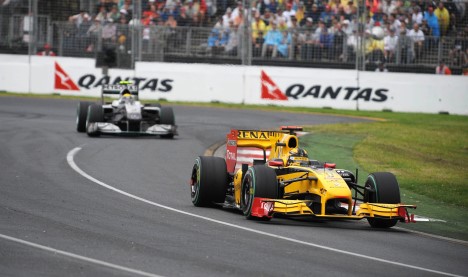 Kubica hentede en reel og hårdt tilkæmpet 2. plads for Renault